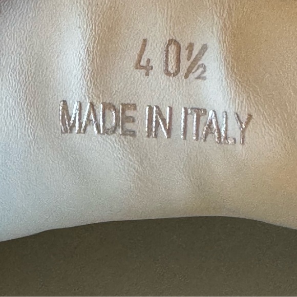 M. Gemi “The Palestra Due” white leather sneaker, size 9.5 (size 40 ½) - Picture 5 of 6